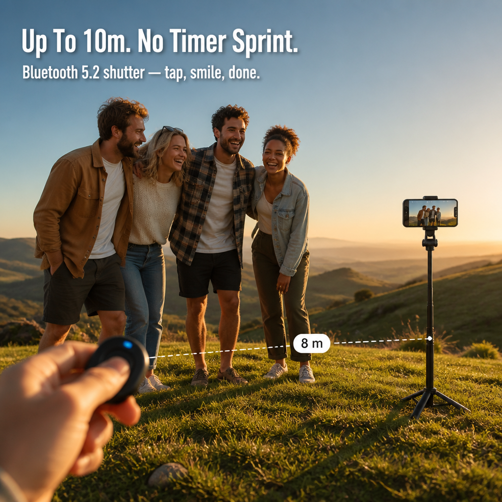 SnapStudio™ — Snap Your Phone In, Pop Four Legs Out, Hit Record