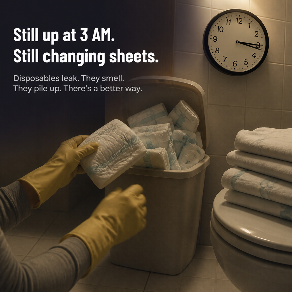 VitaGuard™ — End the 2 AM Diaper Change With Discreet, Reusable Urine Collection