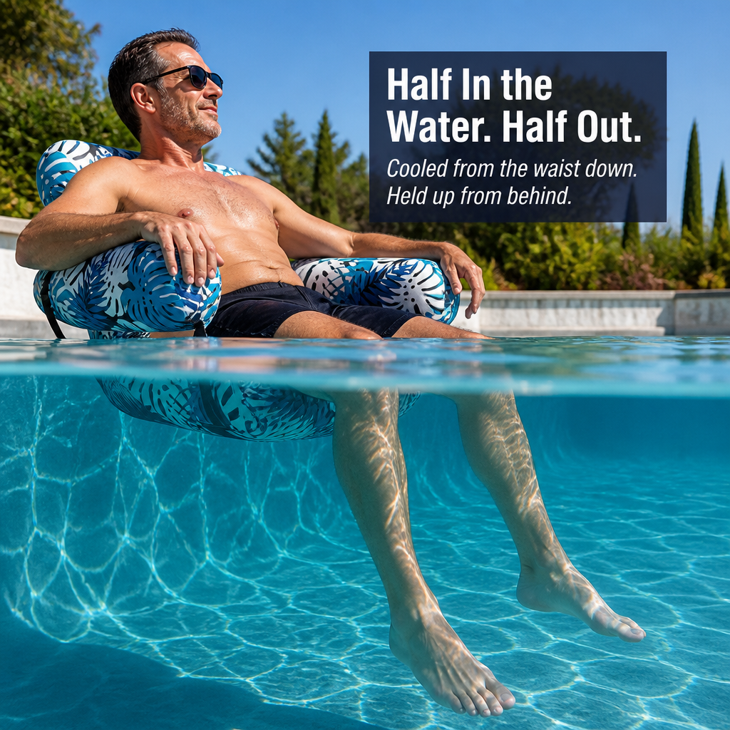 TripleDrift™ — Float Like a Lounge Chair, Not a Flat Pool Raft