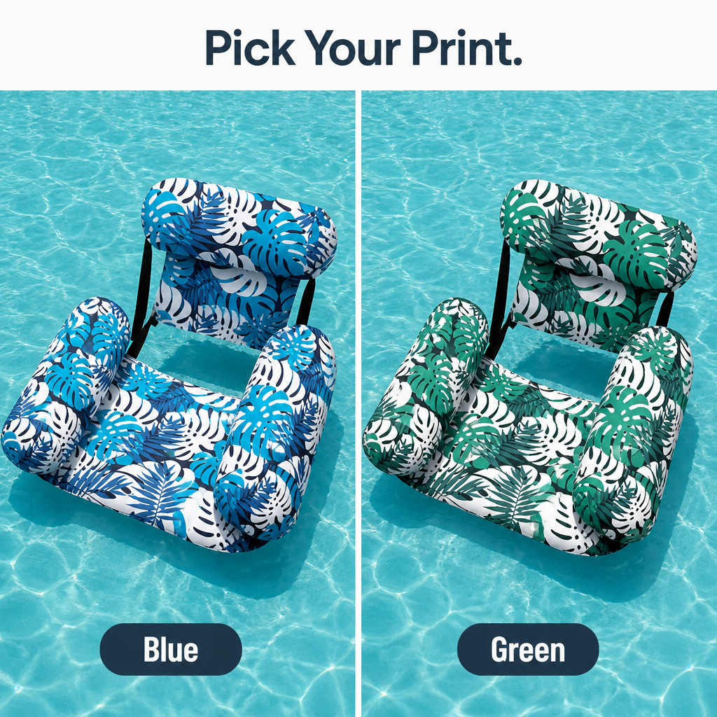 TripleDrift™ — Float Like a Lounge Chair, Not a Flat Pool Raft