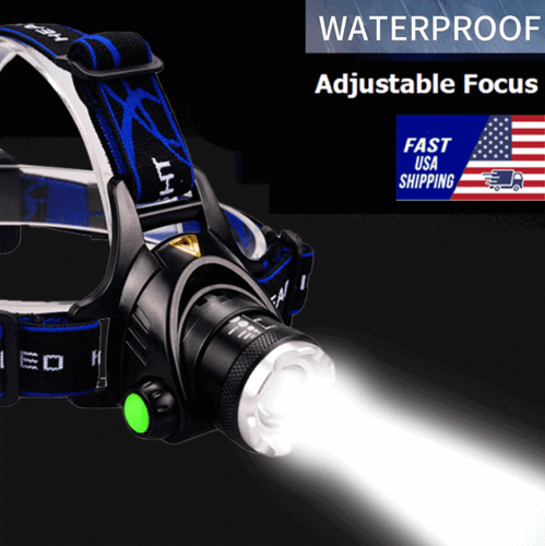 Waterproof LED Headlamp Set with High Power