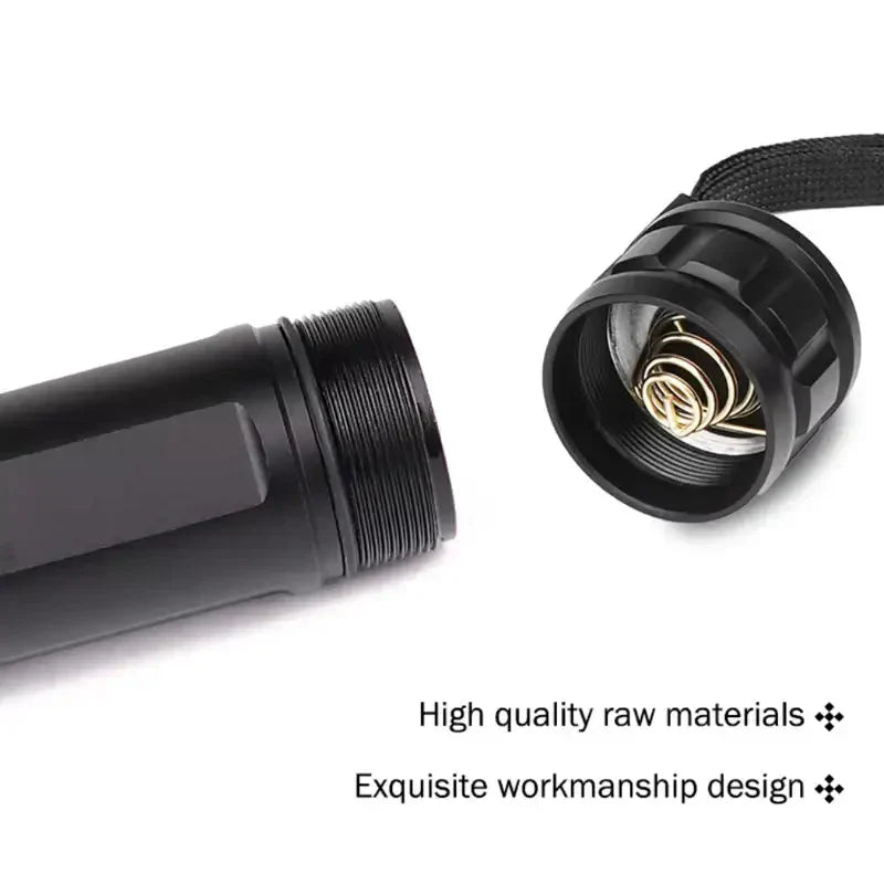Powerful Tactical Flashlight with LED Technology