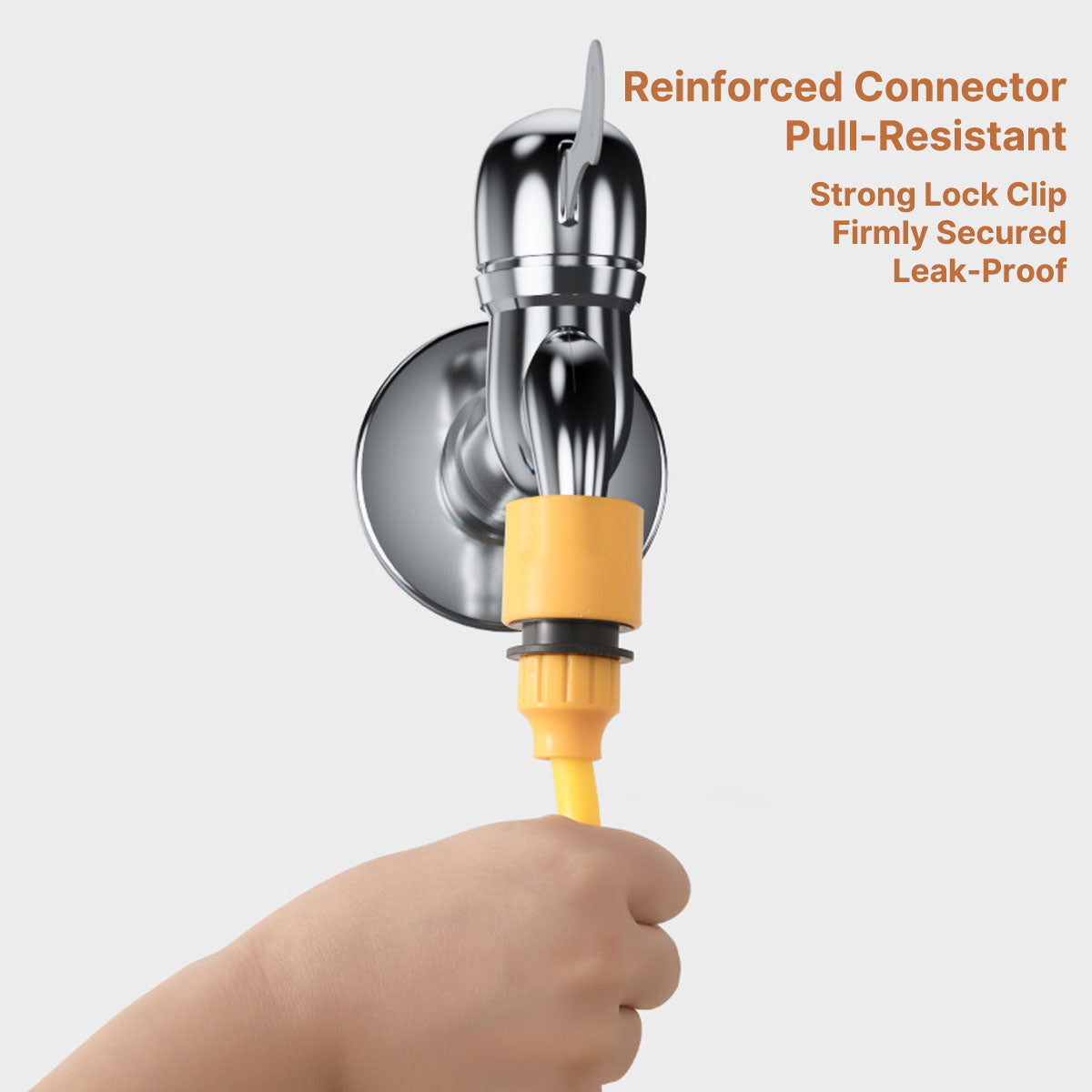 Extendable Water Gun with High Pressure and Coiled Hose
