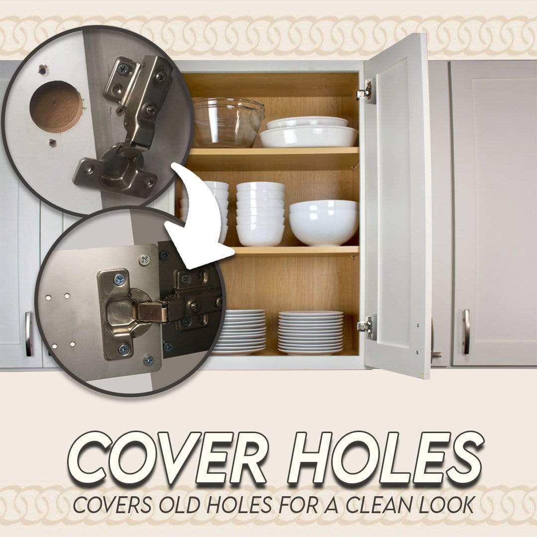 Hingee™ Door Hinge Repair Plate (4 pieces)