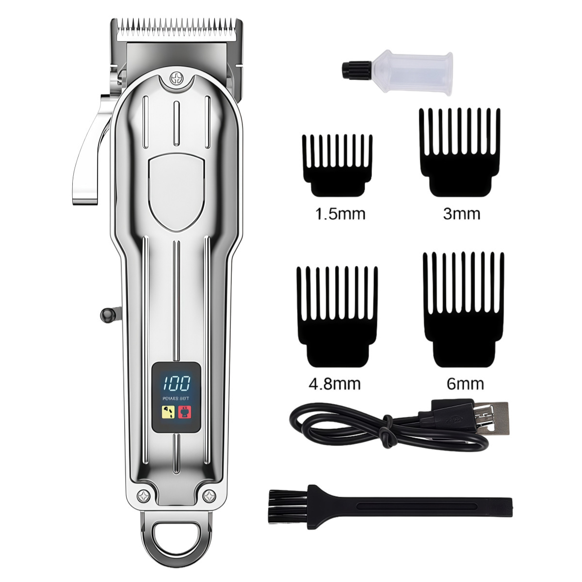 Digital Hair Clipper for Precision Cuts in Your Confident Style Moment