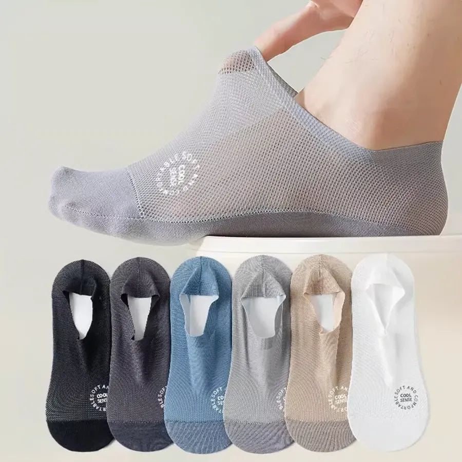 Invisible Comfort Insoles for All-Day Freshness and Safety