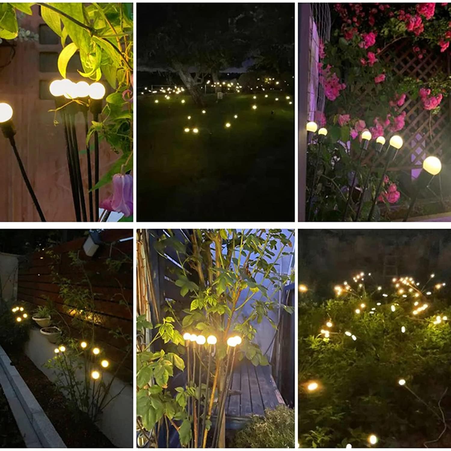 Solar Energy Firefly LED Lamps