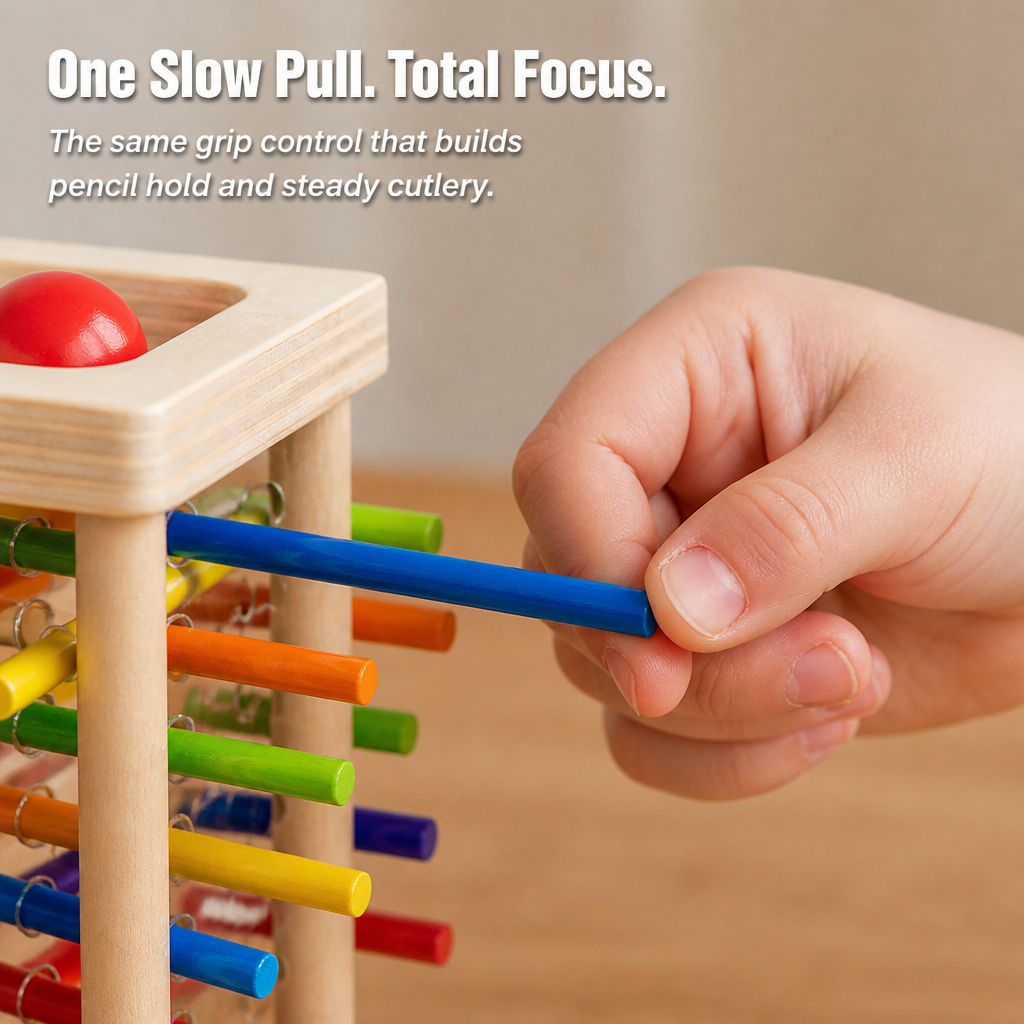 BrainBrite™ — Swap Tablet Time for Focus-Building Wooden Skill Play