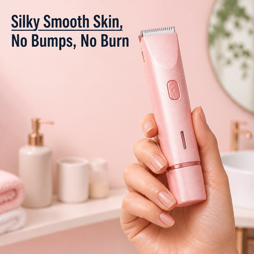 SilkSleek™ — Shave Strawberry Legs & Razor Bumps Smooth, Anywhere, in Minutes
