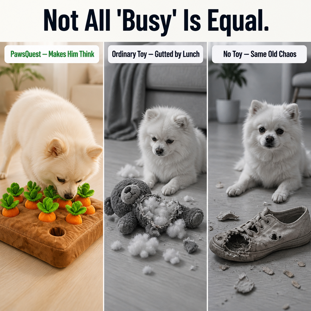 PawsQuest™ — Sniff Out Boredom, Calm the Chaos & Tire Your Dog's Brain Faster Than a Walk