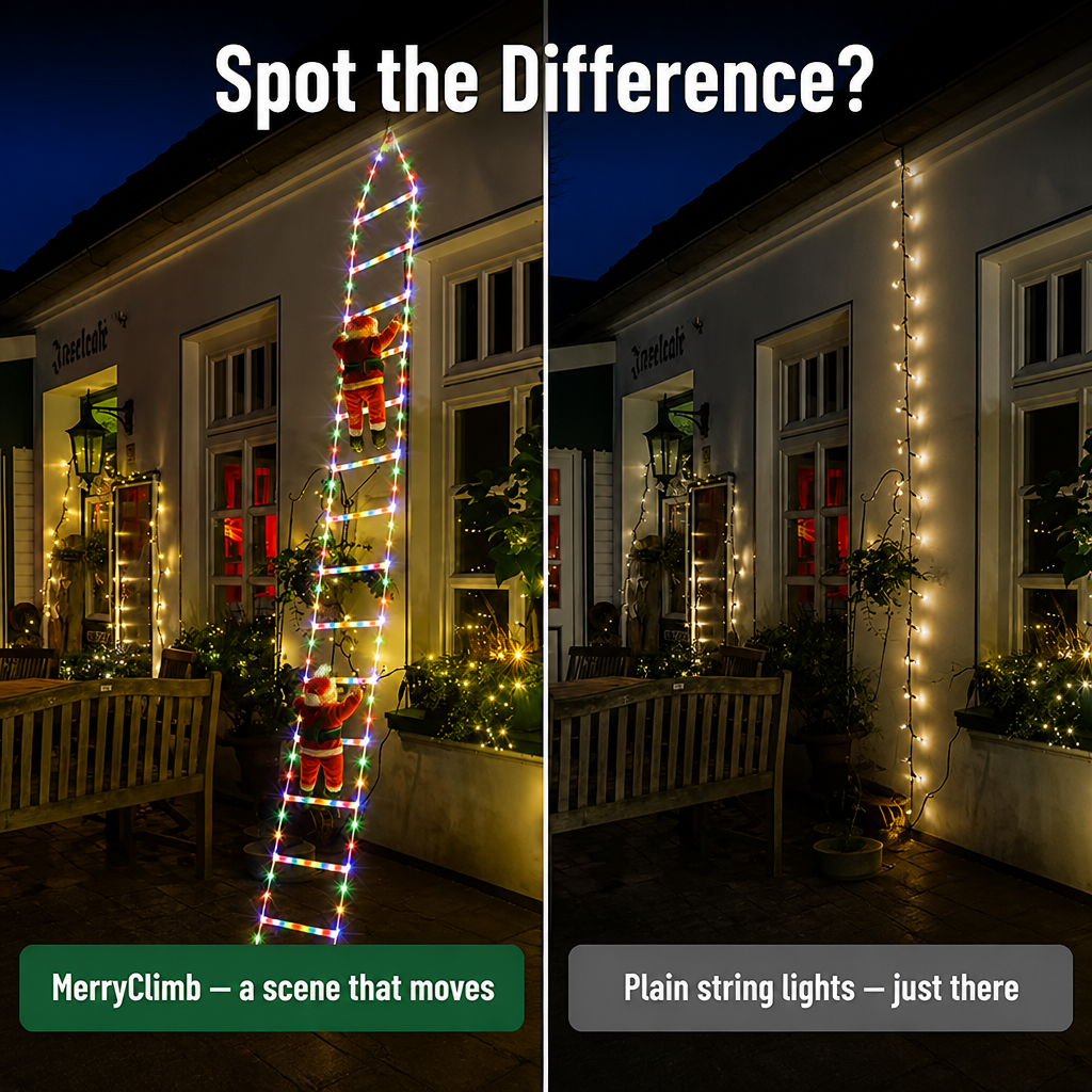 MerryClimb™ — Light Up the Climb and Become the House Everyone Slows Down For