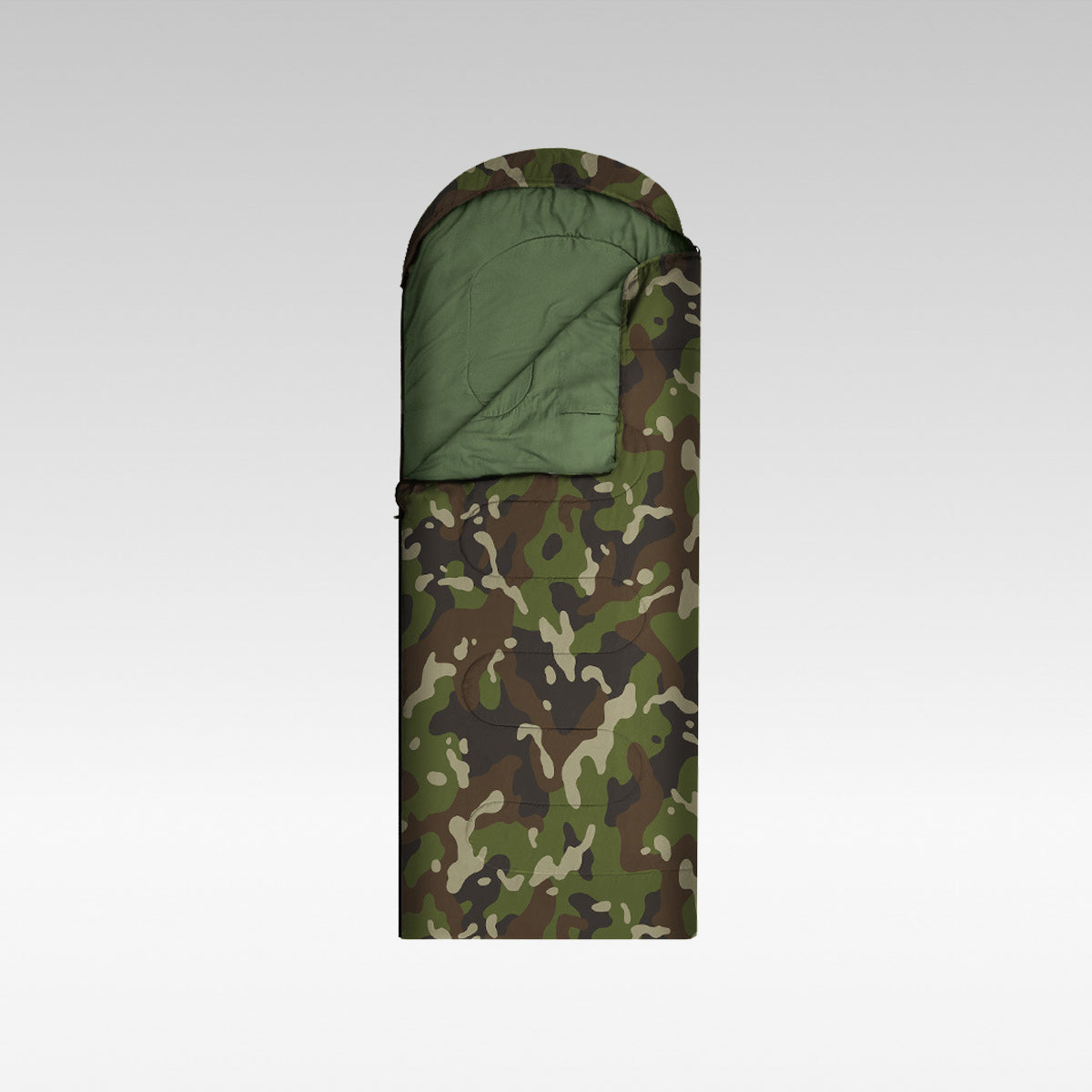 Camo Sleeping Bag for Cold Weather Conditions