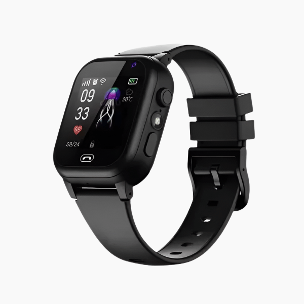 Kids Smartwatch with Real-Time GPS Tracking and Safety Functions
