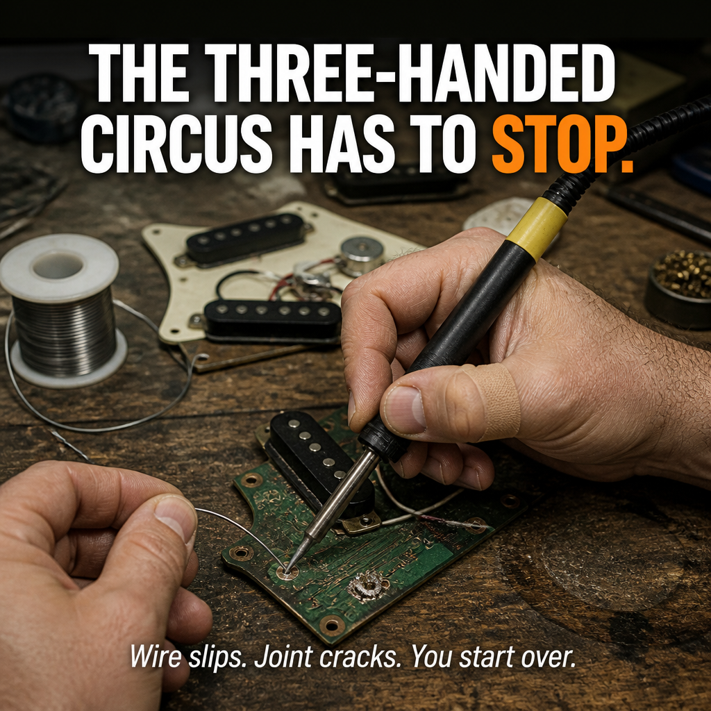 ArcEase™ — Pull the Trigger, Lay Shiny Joints, Free Your Other Hand