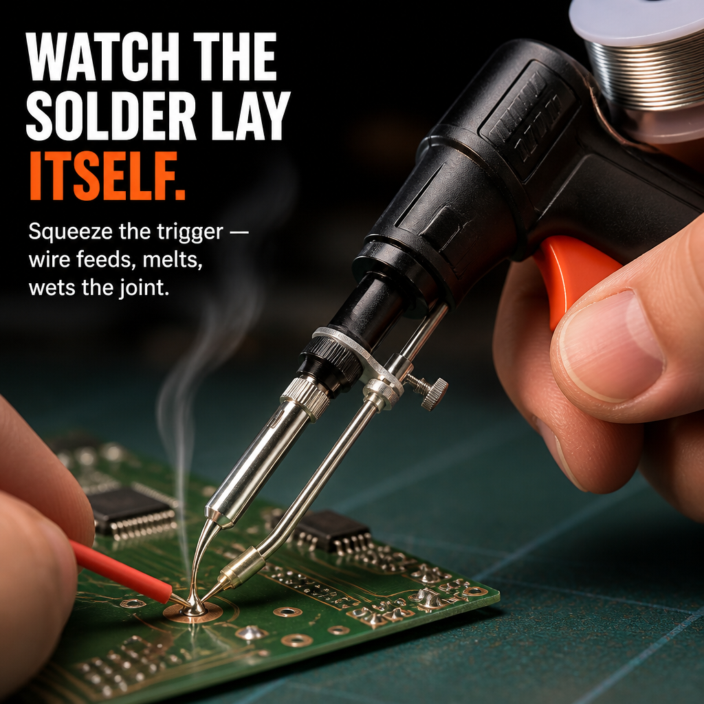 ArcEase™ — Pull the Trigger, Lay Shiny Joints, Free Your Other Hand