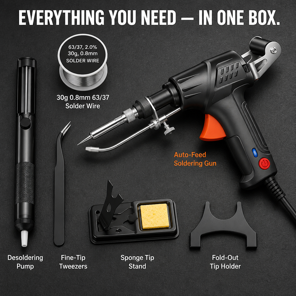 ArcEase™ — Pull the Trigger, Lay Shiny Joints, Free Your Other Hand