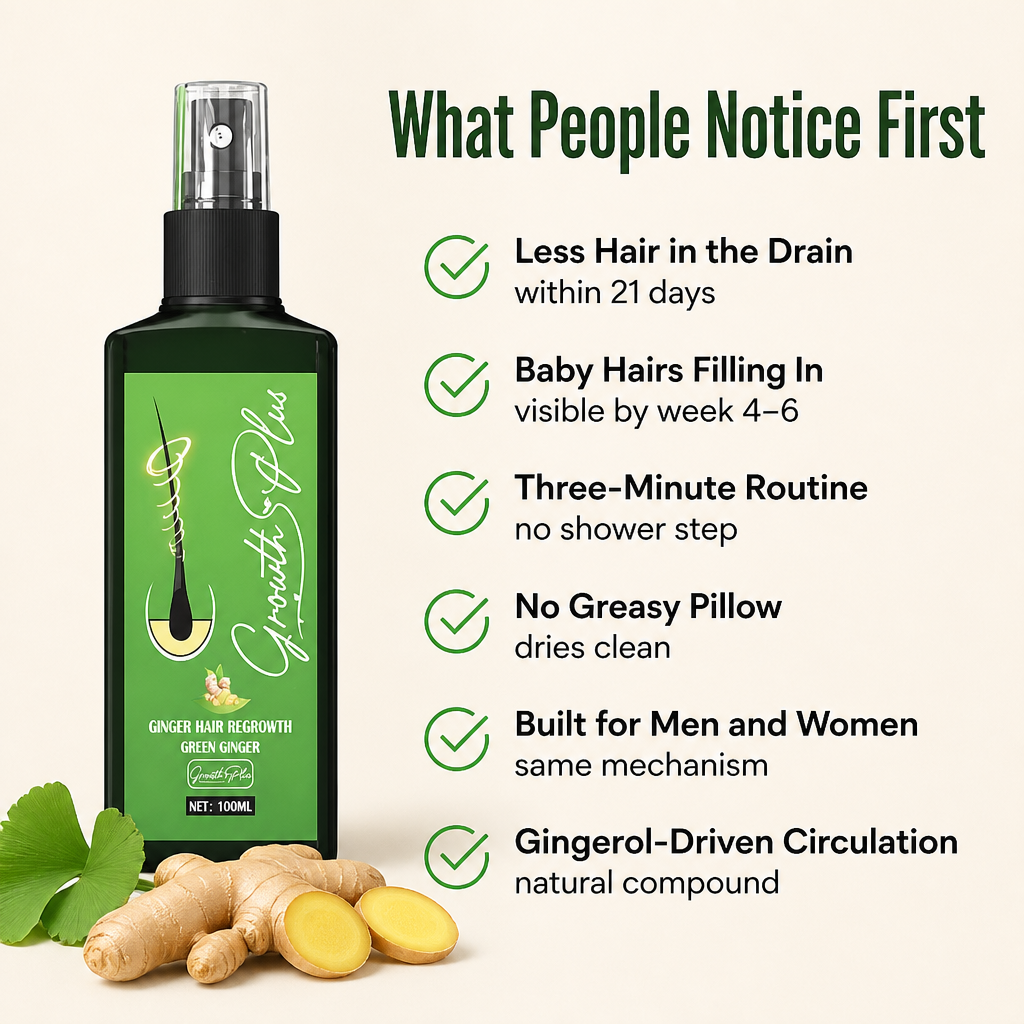 RevivaRoot™ — Reverse Thinning by Waking Up Follicles With Ginger-Powered Scalp Circulation