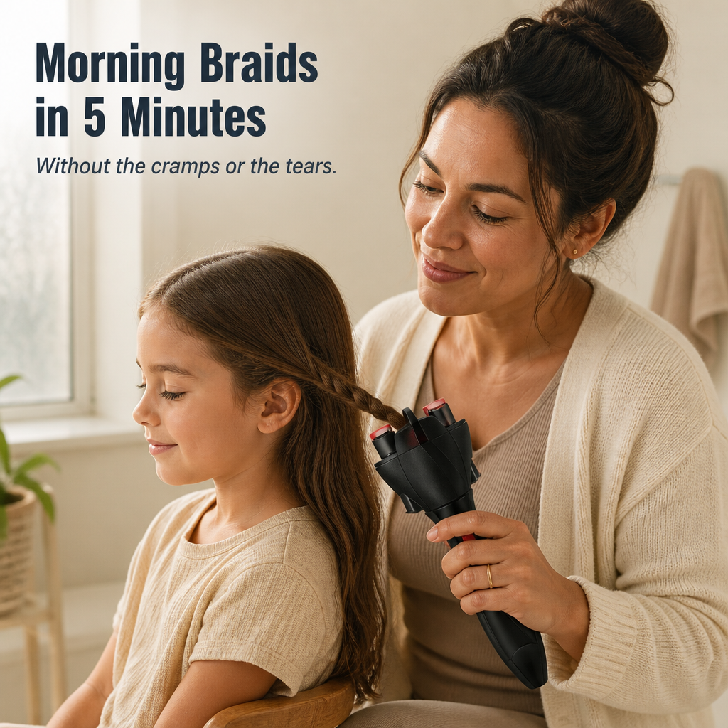 VividTwist™ — Twist Salon-Style Braids in 5 Minutes Without the Arm Cramps