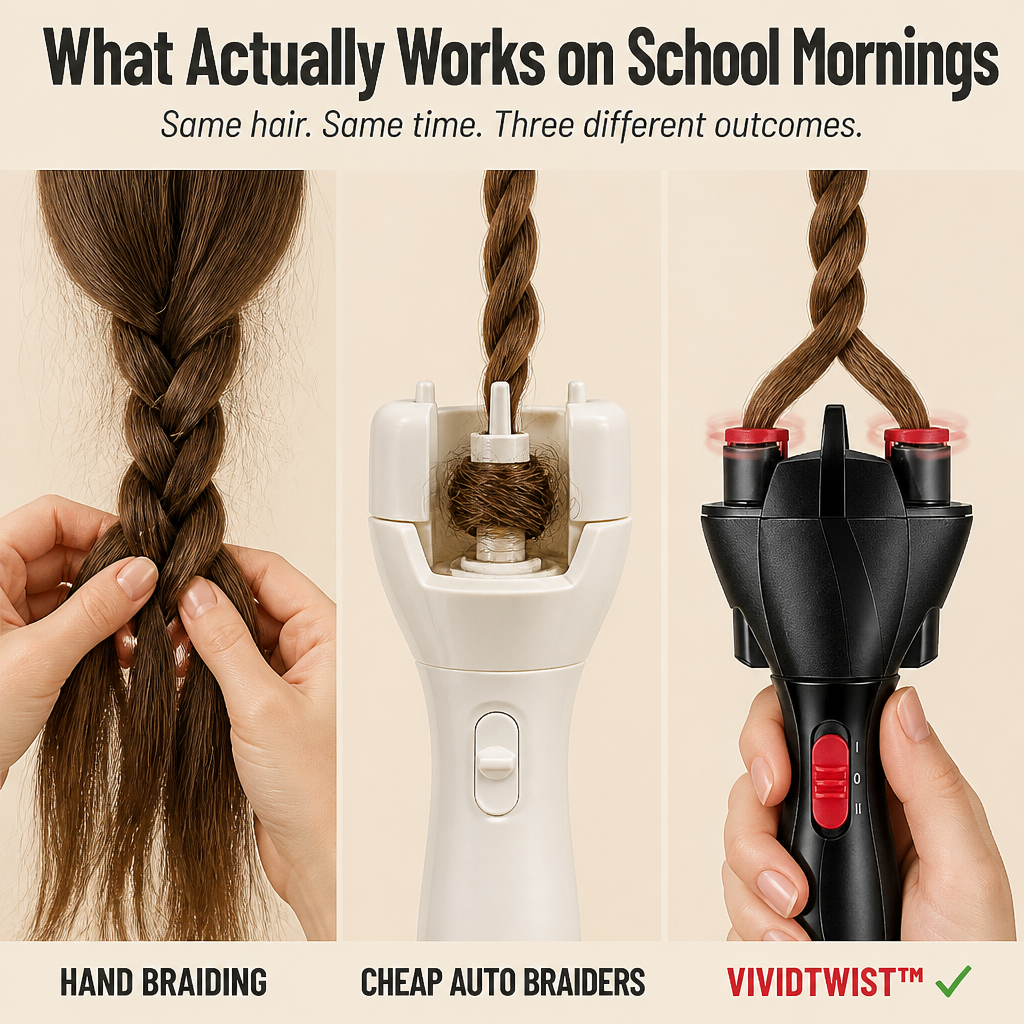 VividTwist™ — Twist Salon-Style Braids in 5 Minutes Without the Arm Cramps