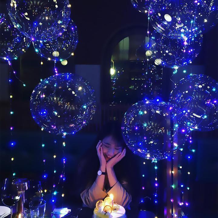 Reusable LED Balloons for Illuminating Your Celebrations (X10)