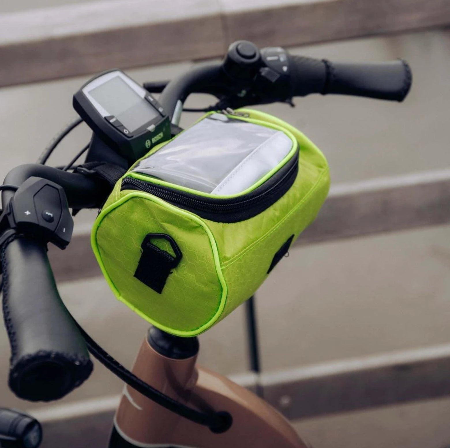 Handlebar Bag for Safe Cycling