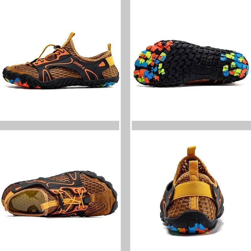 Men's Hiking Boots - Lightweight, Waterproof Design with Improved Grip