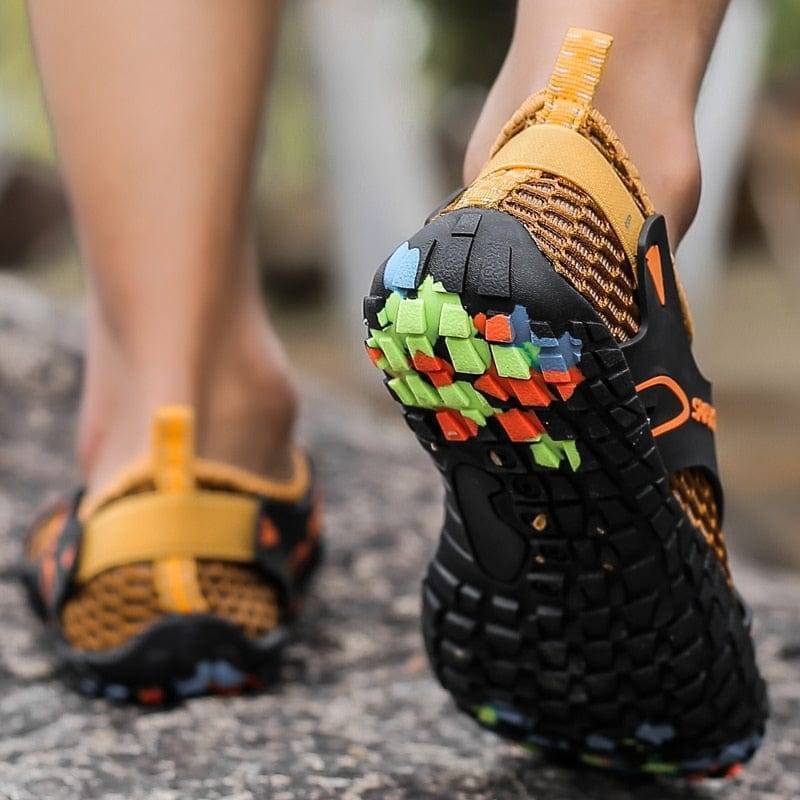 Men's Hiking Boots - Lightweight, Waterproof Design with Improved Grip