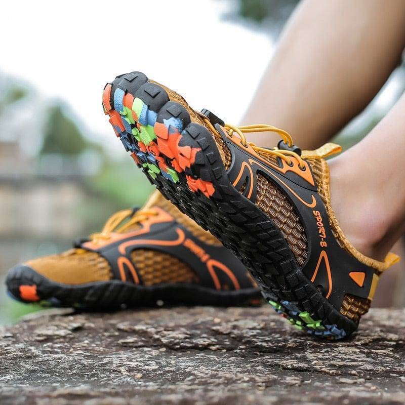 Men's Hiking Boots - Lightweight, Waterproof Design with Improved Grip