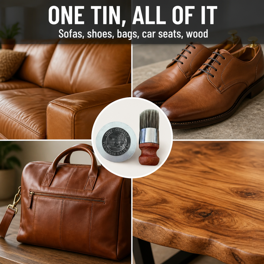 RevivaLeather™ — Bring Tired, Faded Leather Back to Rich, Touchable Life Without the Grease