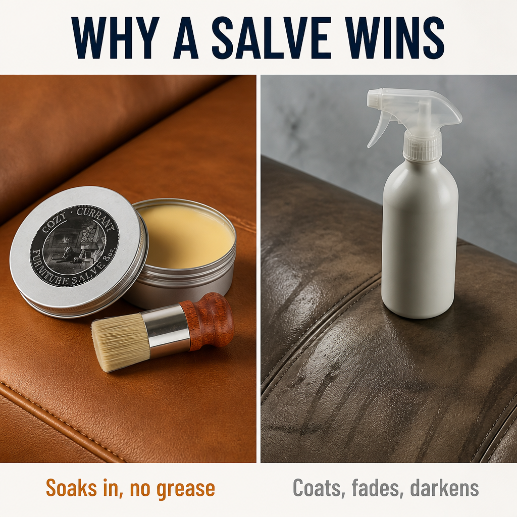 RevivaLeather™ — Bring Tired, Faded Leather Back to Rich, Touchable Life Without the Grease