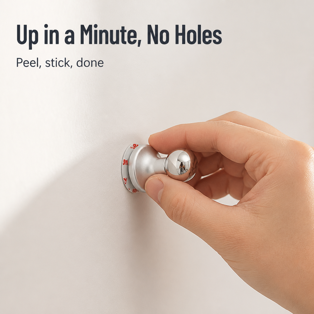 VertaLume™ — Stick It Anywhere, Swivel It Any Way, Glow All Night