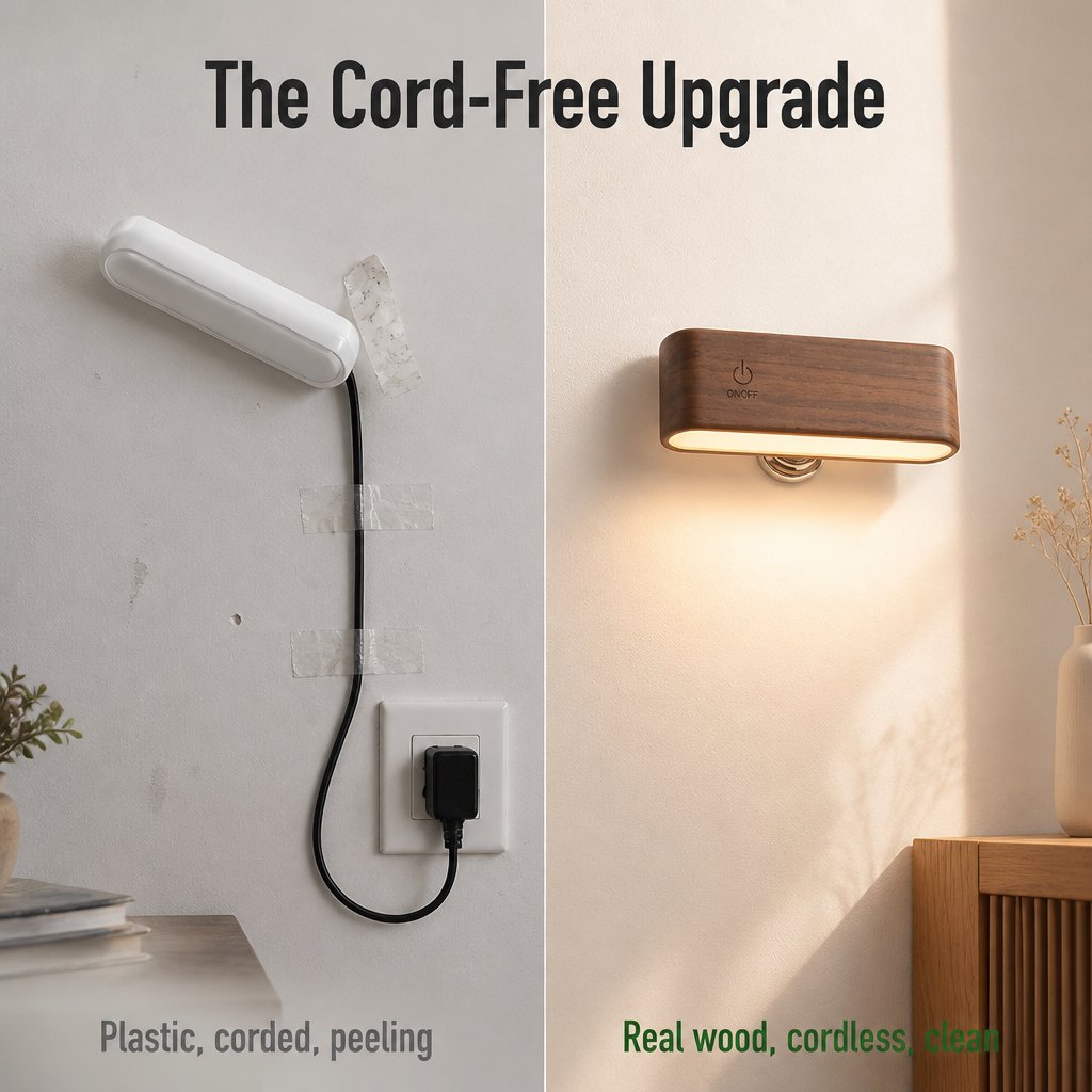 VertaLume™ — Stick It Anywhere, Swivel It Any Way, Glow All Night