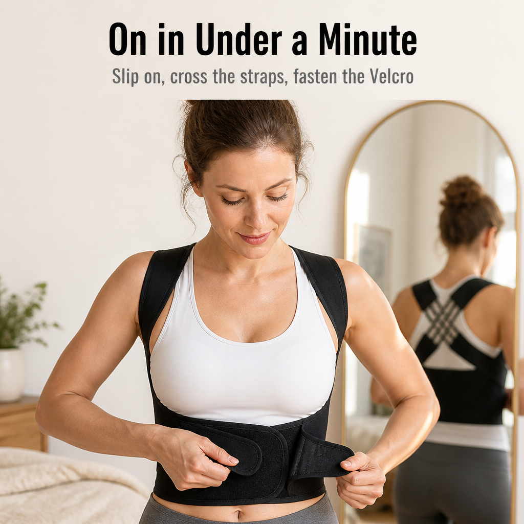 AlignAura™ — Support Your Whole Back and Quiet That 3pm Shoulder Ache