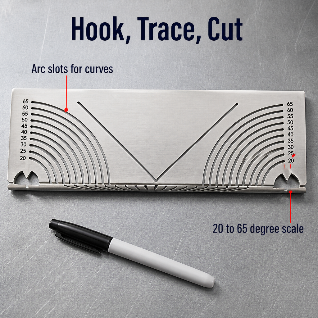 MetalMorph™ — Scribe Perfect Saddle Cuts and Angles in One Steady Pass