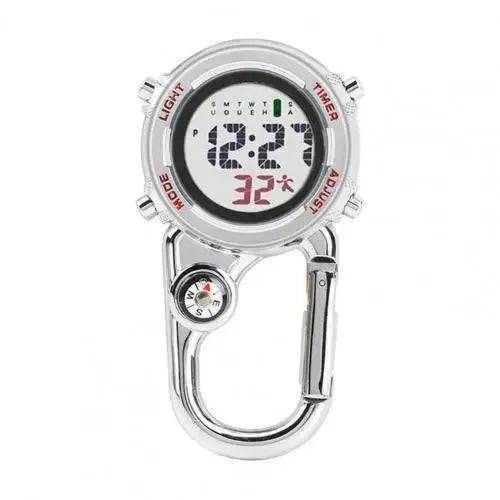 Pocket Watch with Clip-On Carabiner for Easy Attachment