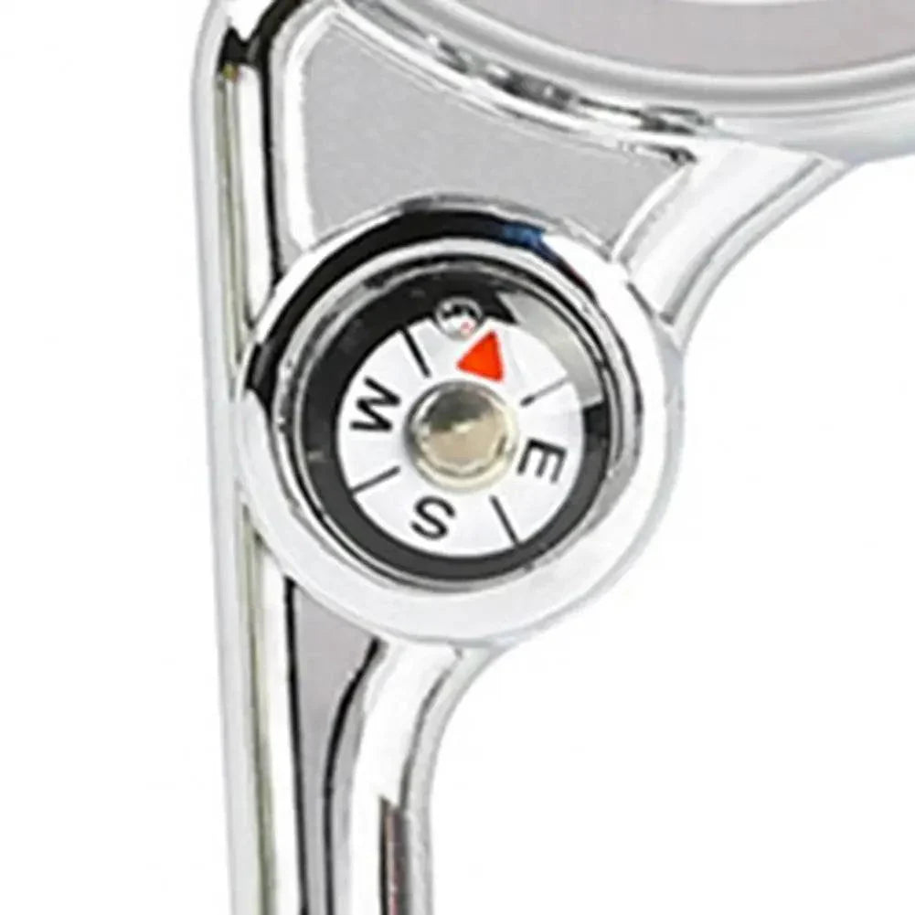 Pocket Watch with Clip-On Carabiner for Easy Attachment
