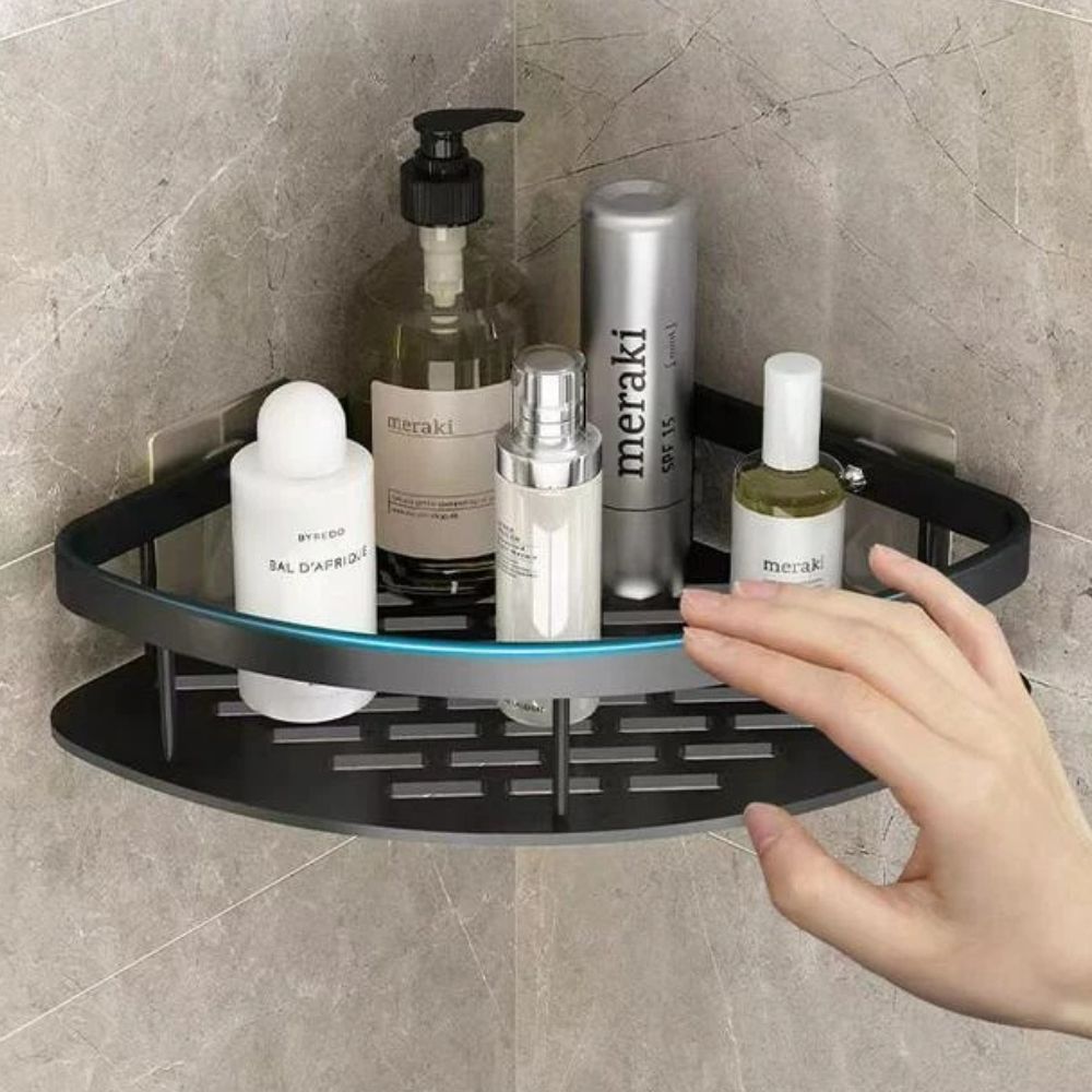 Aluminum Corner Shelf for Showers – Stylish and Space-Saving Solution