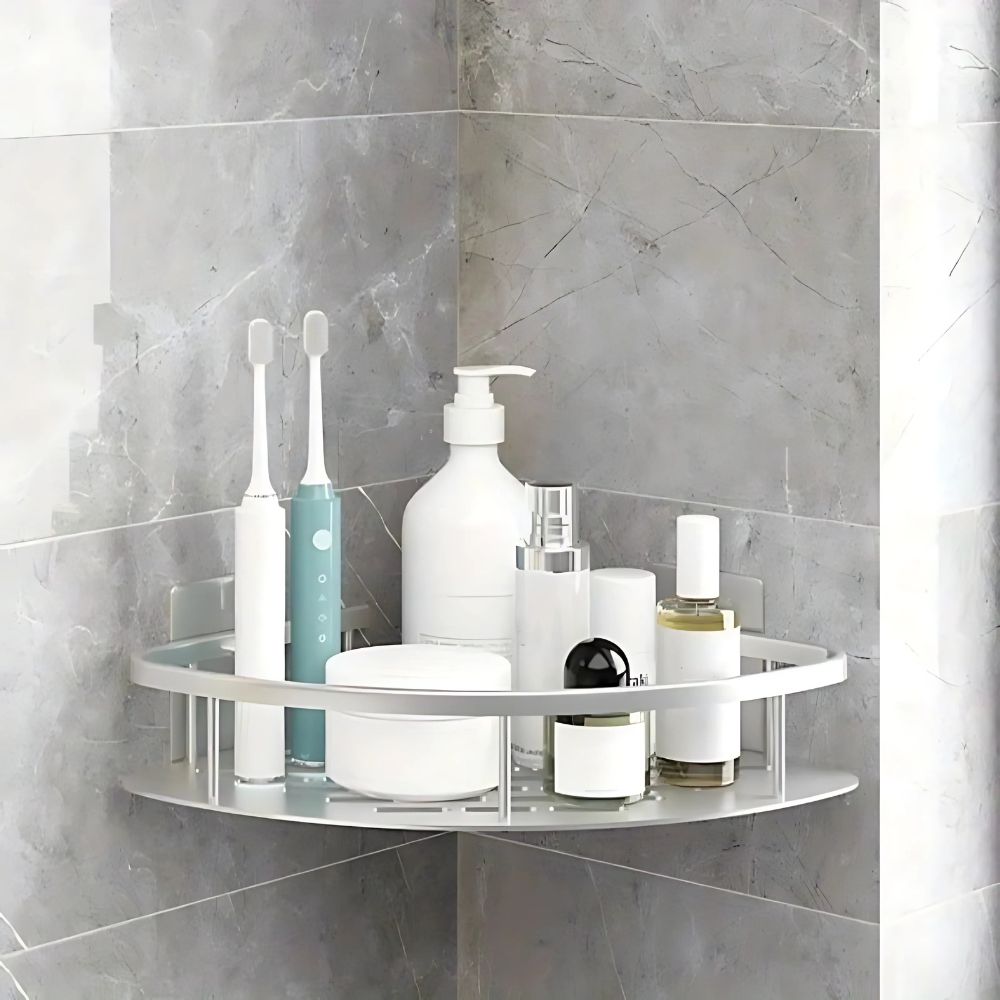 Aluminum Corner Shelf for Showers – Stylish and Space-Saving Solution