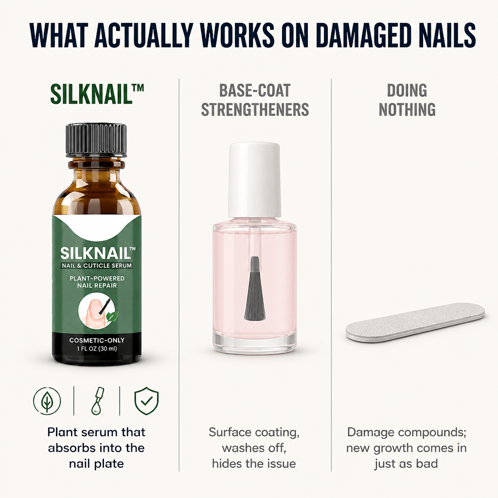 SilkNail™ — Bring Peeling, Discolored Nails Back to Healthy in Weeks