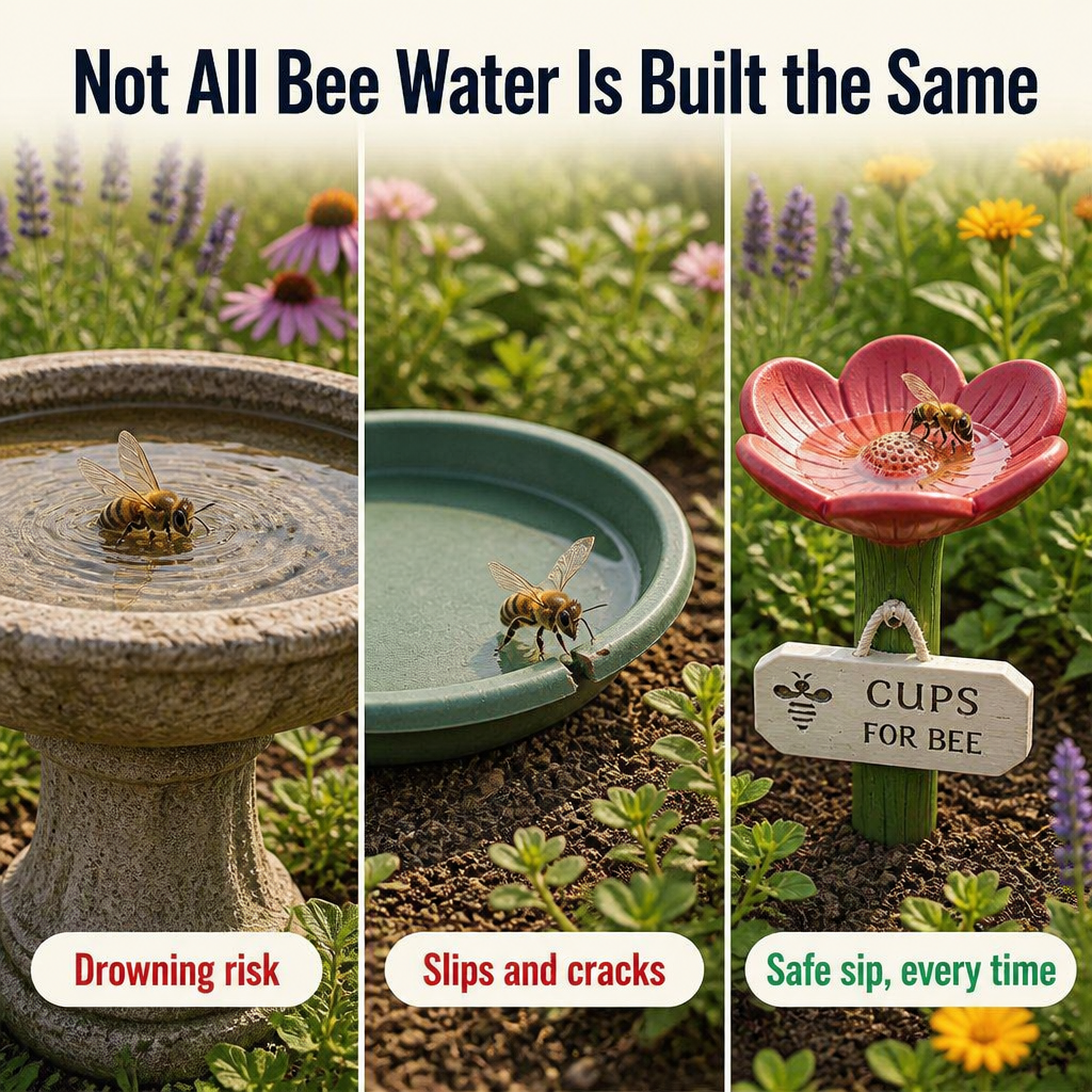 BloomNest™ — Save Thirsty Bees with the Prettiest Flower in Your Garden