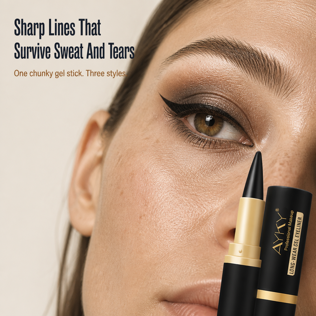 LuxeLine™ — Glide Sharp Lines & Smoky Smudge in One Chunky Gel Stick | Buy 3 Get 2 Free