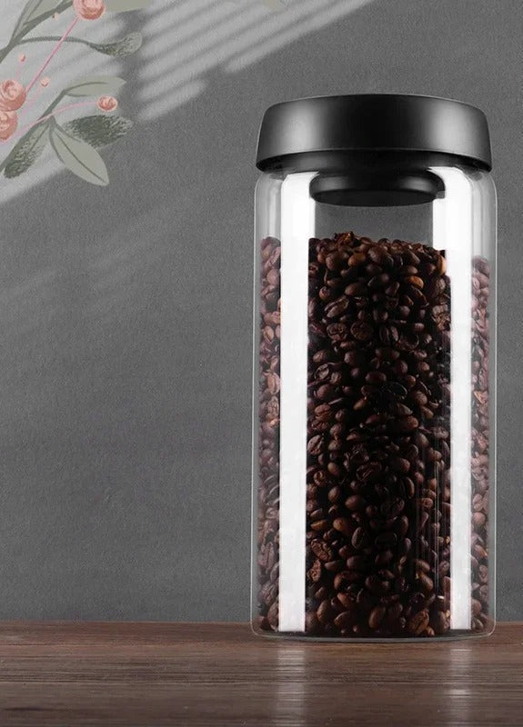 Sealed Storage Canister for Coffee Beans – Airtight Container for Freshness