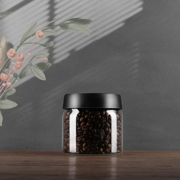 Sealed Storage Canister for Coffee Beans – Airtight Container for Freshness