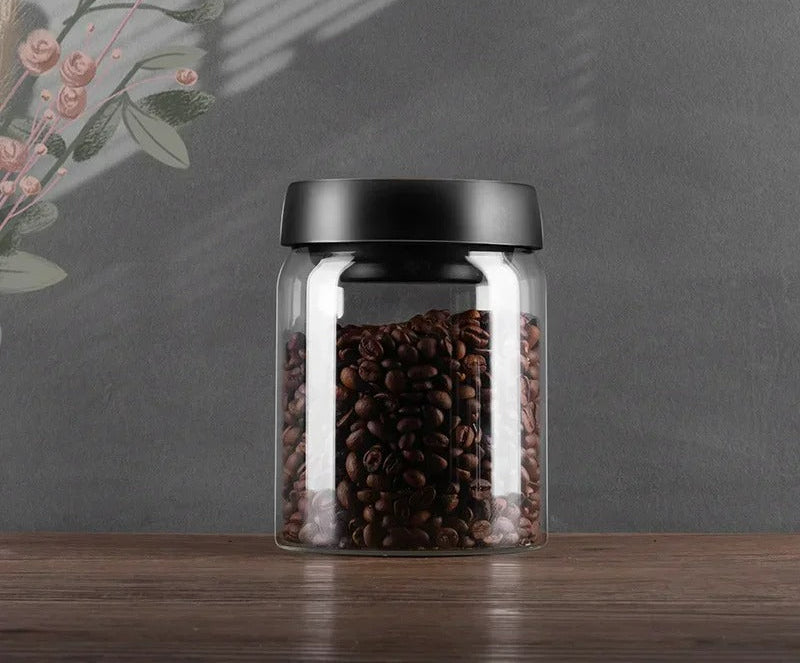 Sealed Storage Canister for Coffee Beans – Airtight Container for Freshness