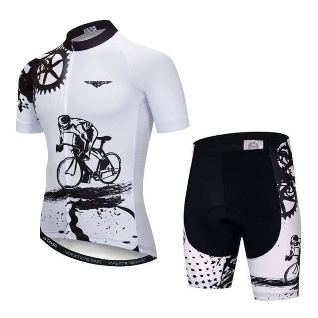 Cycling Jersey and Shorts Set for Men - Aero Pro Style
