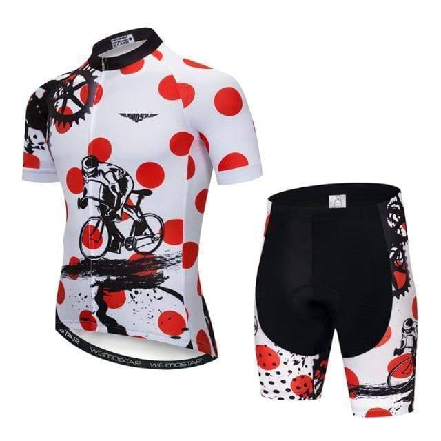 Cycling Jersey and Shorts Set for Men - Aero Pro Style