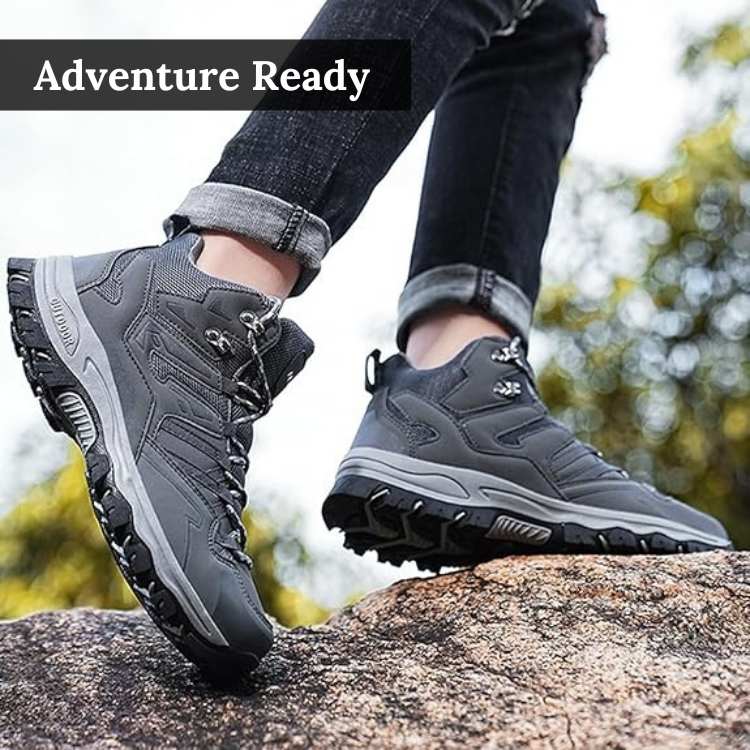 Outdoor Hiking Boots for Men – All-Terrain Footwear