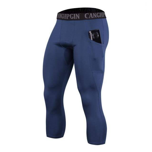 Men's Compression Leggings for Performance – Capri Length