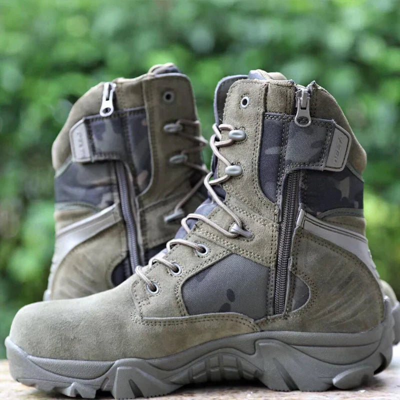 Tactical Combat Boots for Men – Sturdy Footwear for Outdoor Activities