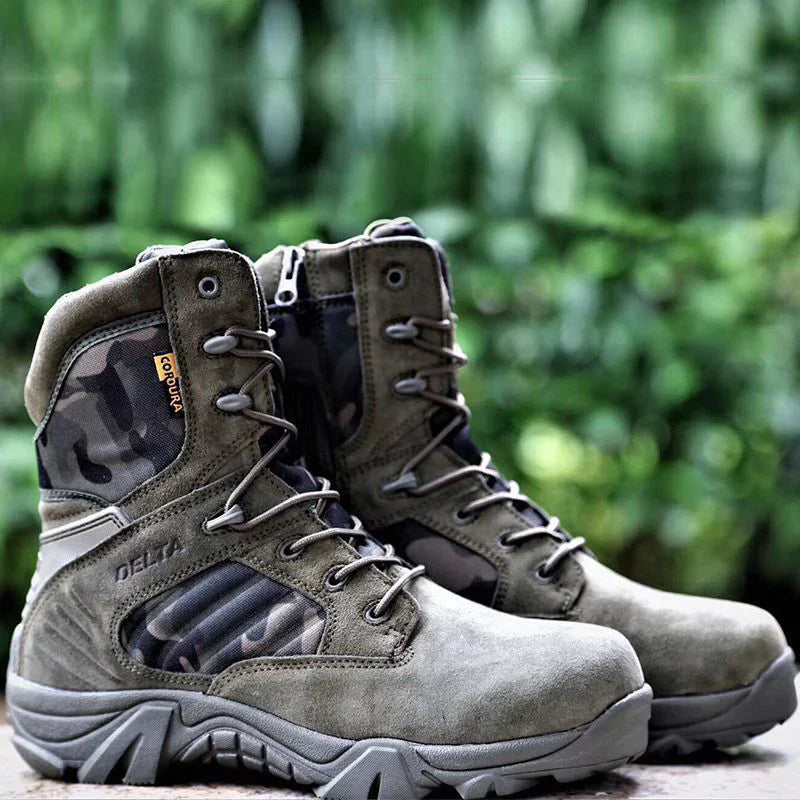 Tactical Combat Boots for Men – Sturdy Footwear for Outdoor Activities